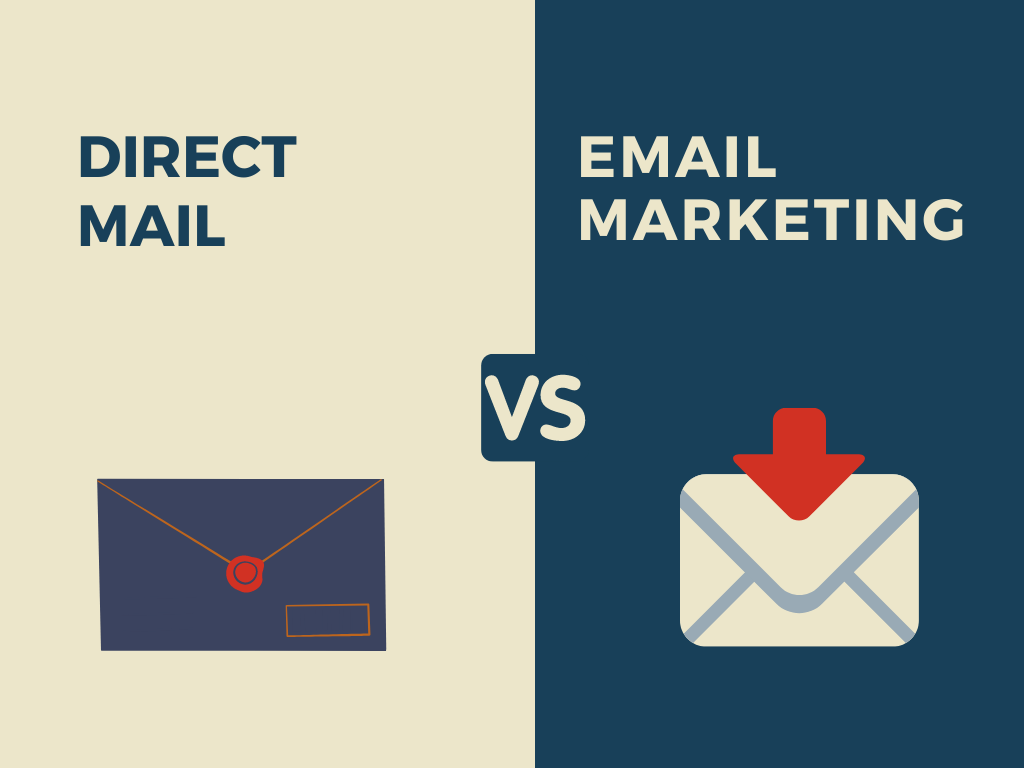 Direct mail vs. email marketing