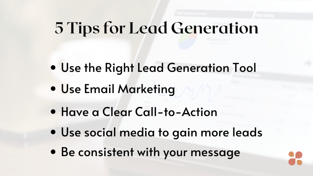 Lead generation tips