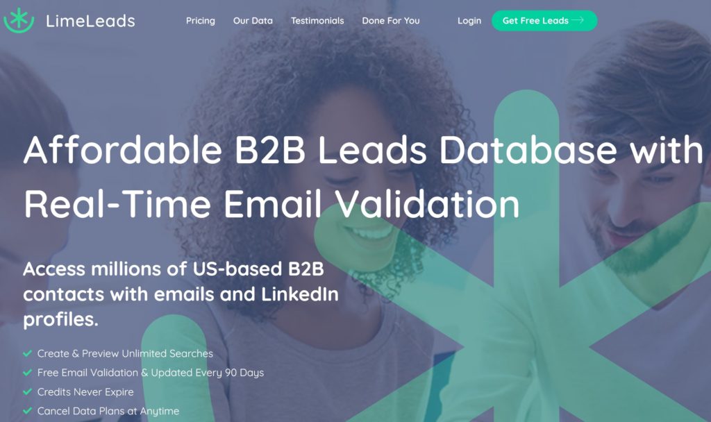 Limeleads - b2b leads database